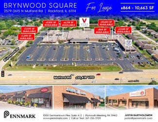 Rockford, IL Retail - 2579-2601 Mulford Rd N