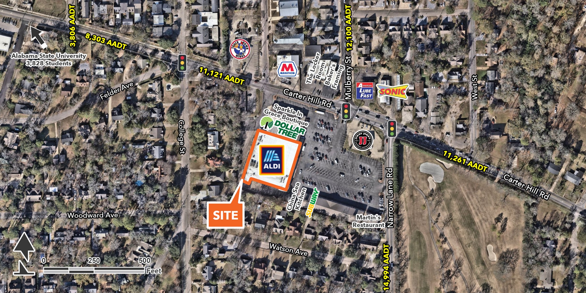 1740 Carter Hill Rd, Montgomery, AL for Rent