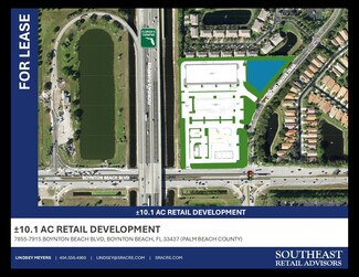 Boynton Beach, FL Commercial Land - 7885 West Boynton Beach Blvd.