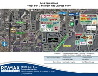 Fort Myers, FL Commercial - 10581 Ben C Pratt 6 Mile Cypress Pkwy