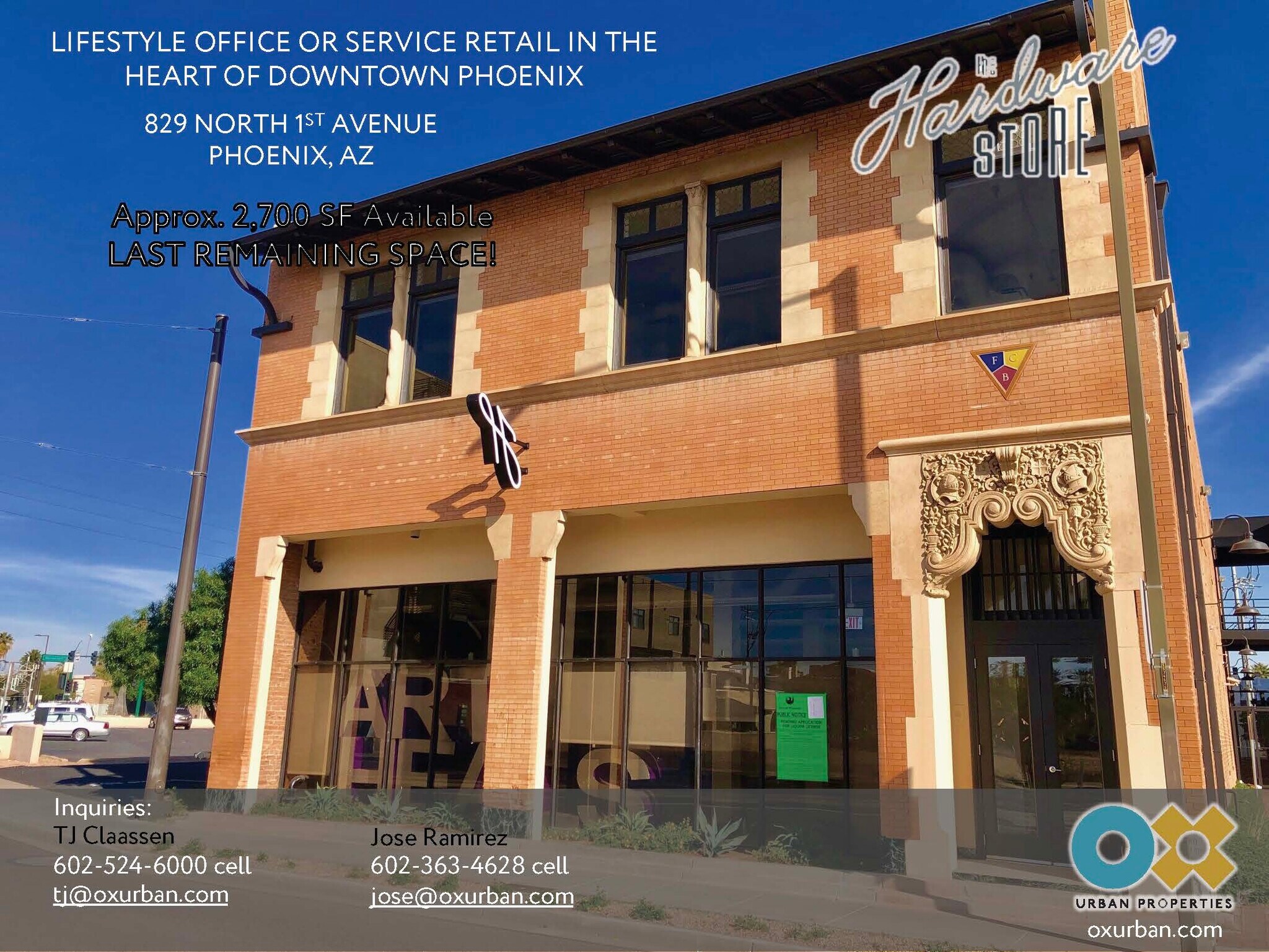 829 N 1st Ave, Phoenix, AZ for Rent