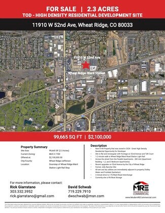 Wheat Ridge, CO Commercial - 11910 W 52nd Avenue