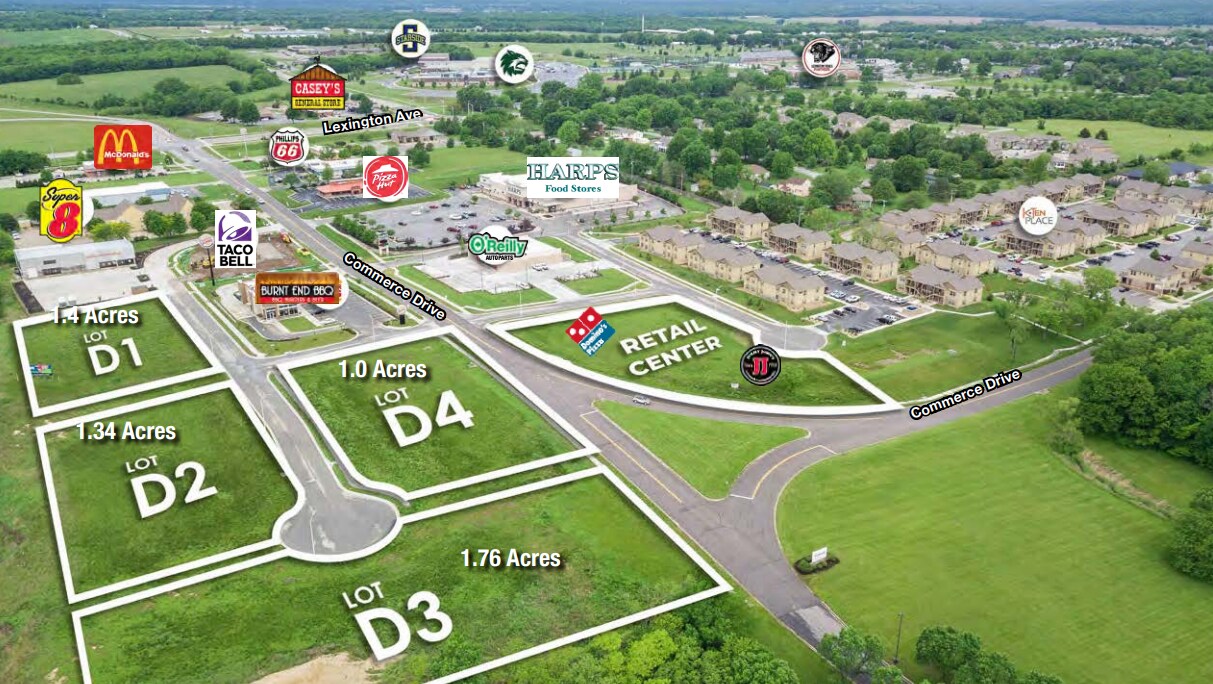 K-10 Highway & Lexington Avenue, De Soto, KS for Sale