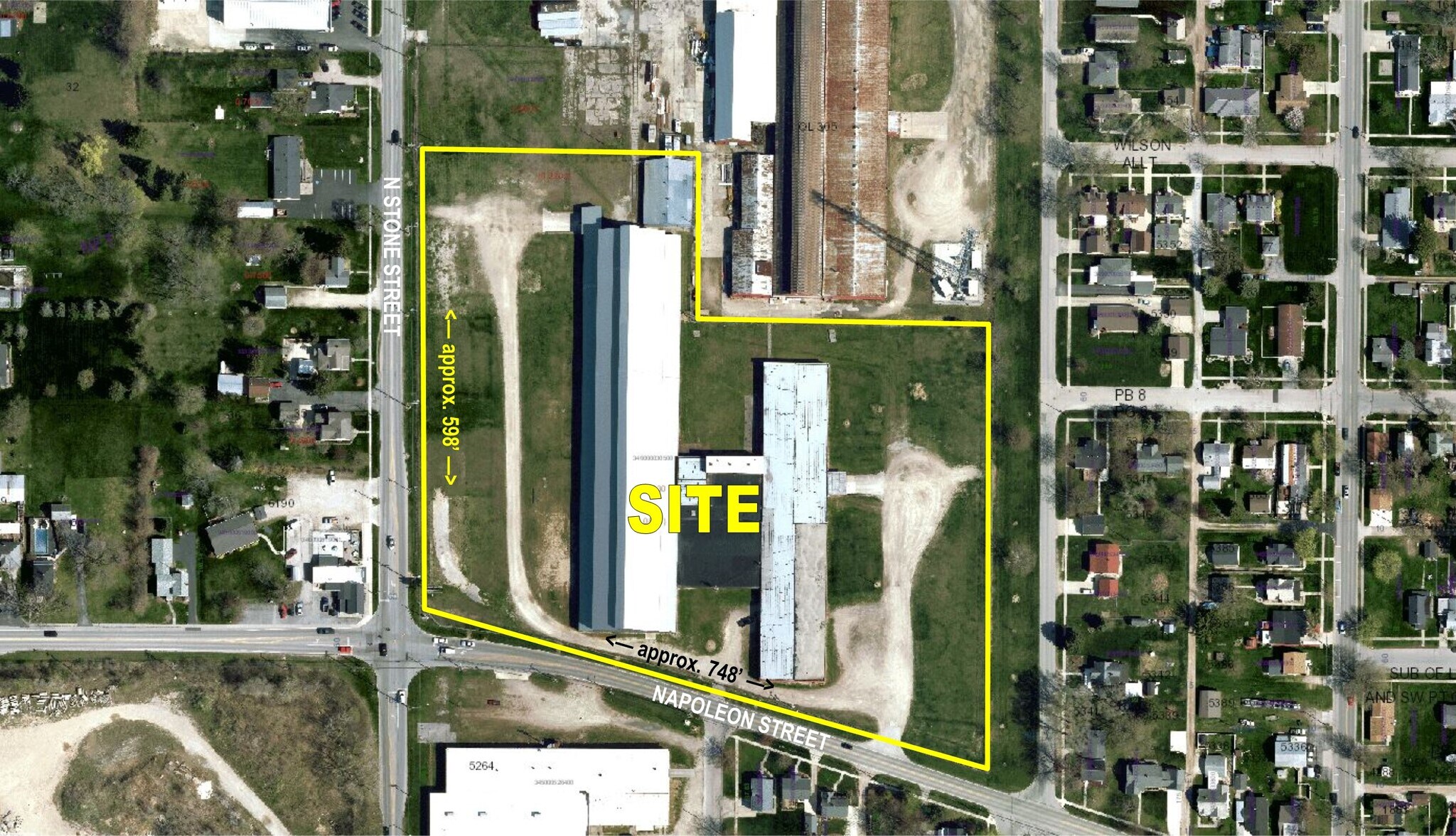 1900 Napoleon St Fremont, OH 43420 Industrial Property for Sale on