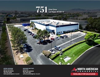 Las Vegas, NV Warehouse - 751 Grier Dr