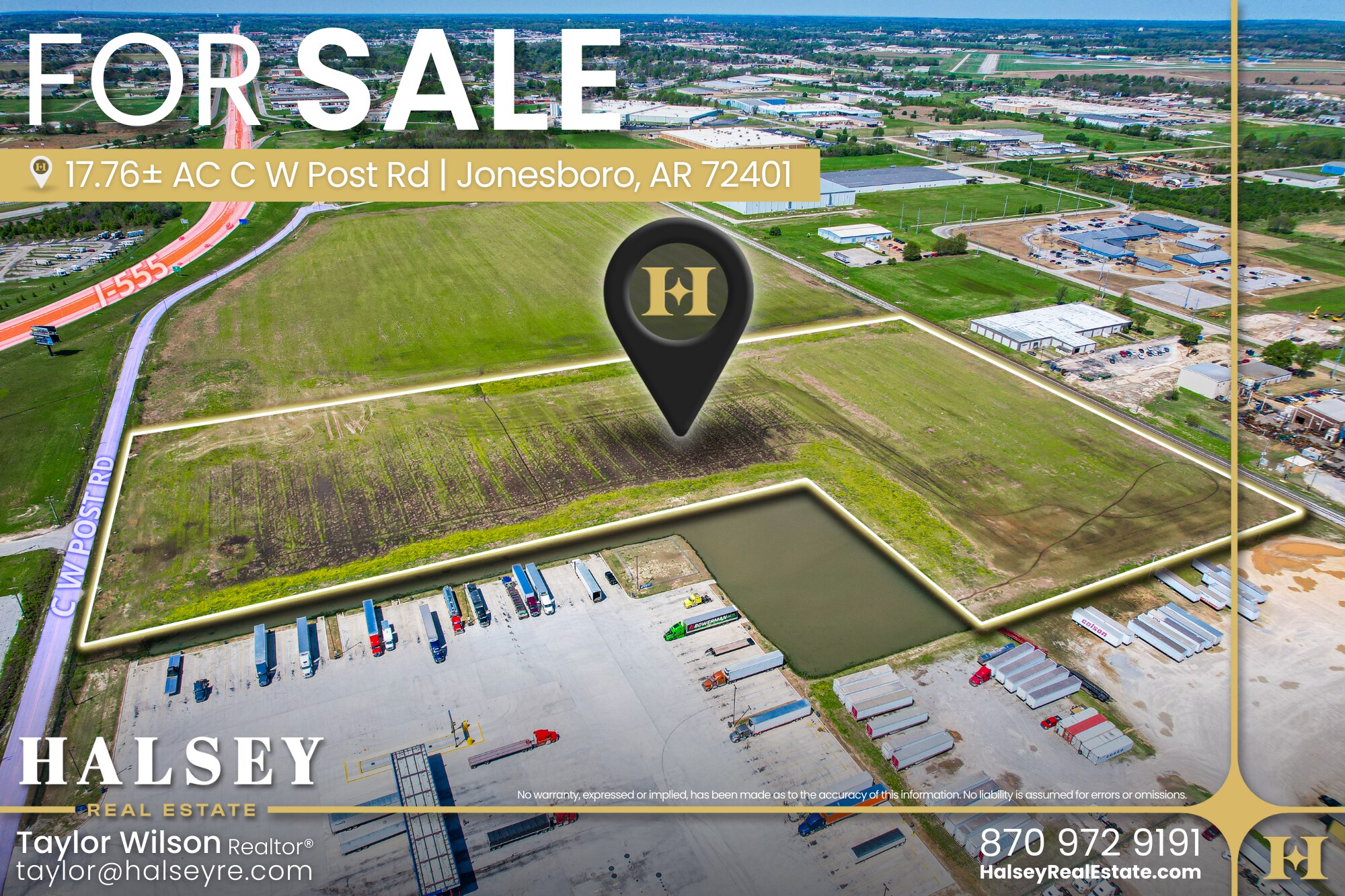 C W Post Road, Jonesboro, AR for Sale