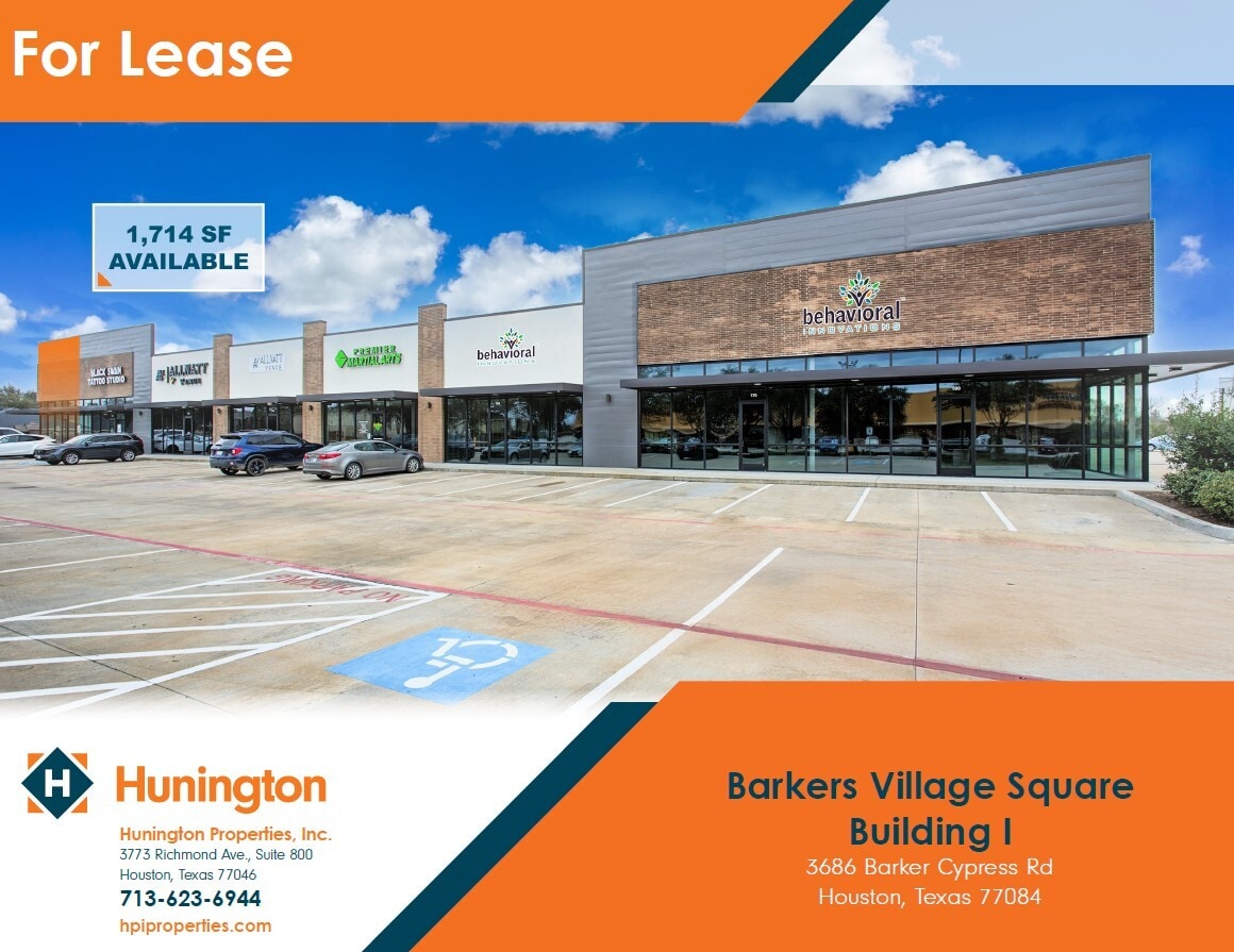 3686 Barker Cypress Rd, Houston, TX for Rent
