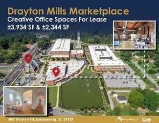 Spartanburg, SC Office, Office/Retail - 1802 Drayton Rd Spartanburg, SC Office, Office/Retail - 1802 Drayton Rd