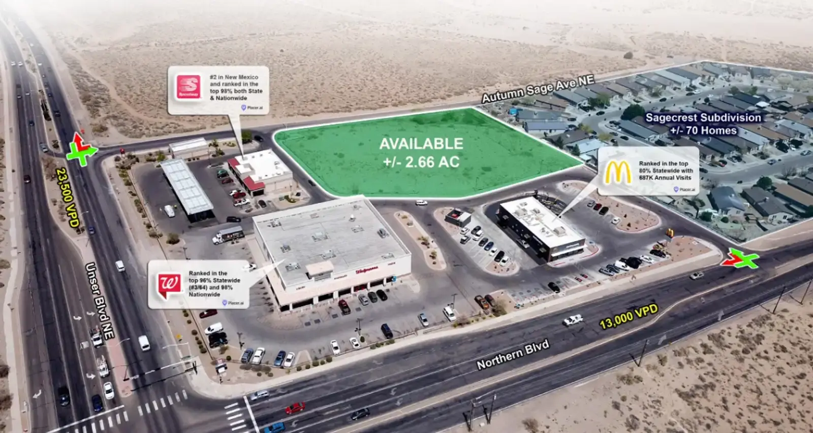 Unser Blvd NE, Rio Rancho, NM for Sale