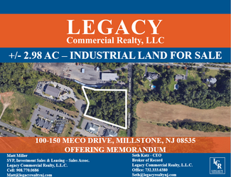 Millstone, NJ Commercial - 100-150 Meco Dr