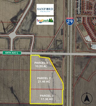 Fargo, ND Commercial Land - 6711 38th Street S Fargo, ND Commercial Land - 6711 38th Street S