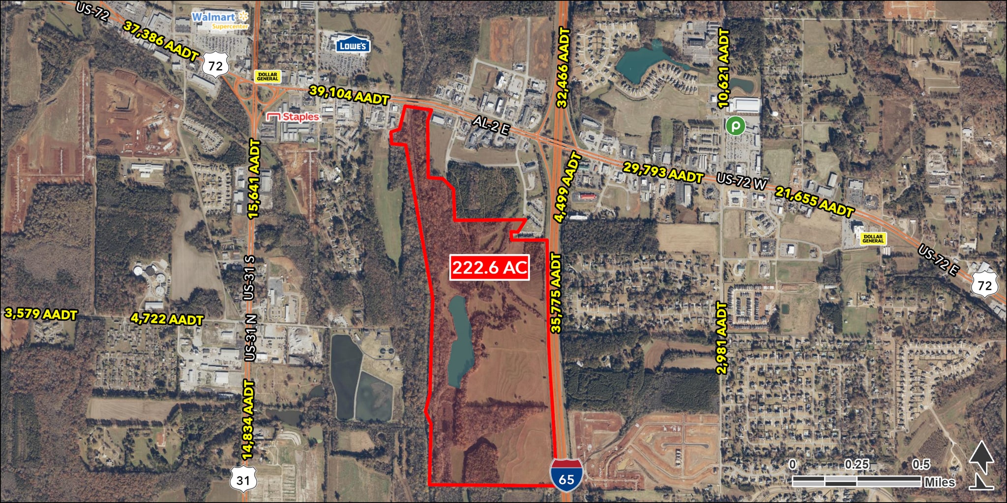 I 65 @ Hwy 67, Athens, AL for Sale