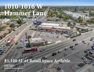 Stockton, CA Retail - 1010-1016 W Hammer Ln