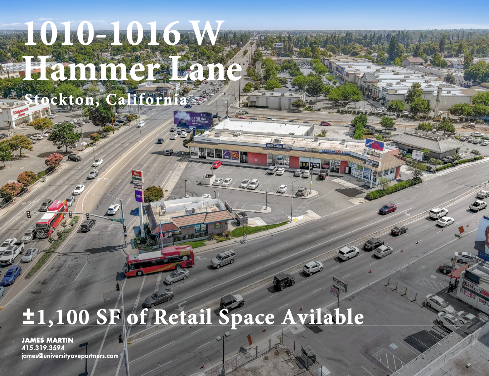 1010-1016 W Hammer Ln, Stockton, CA for Rent