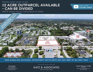Delray Beach, FL Commercial Land - 5283 Atlantic Ave