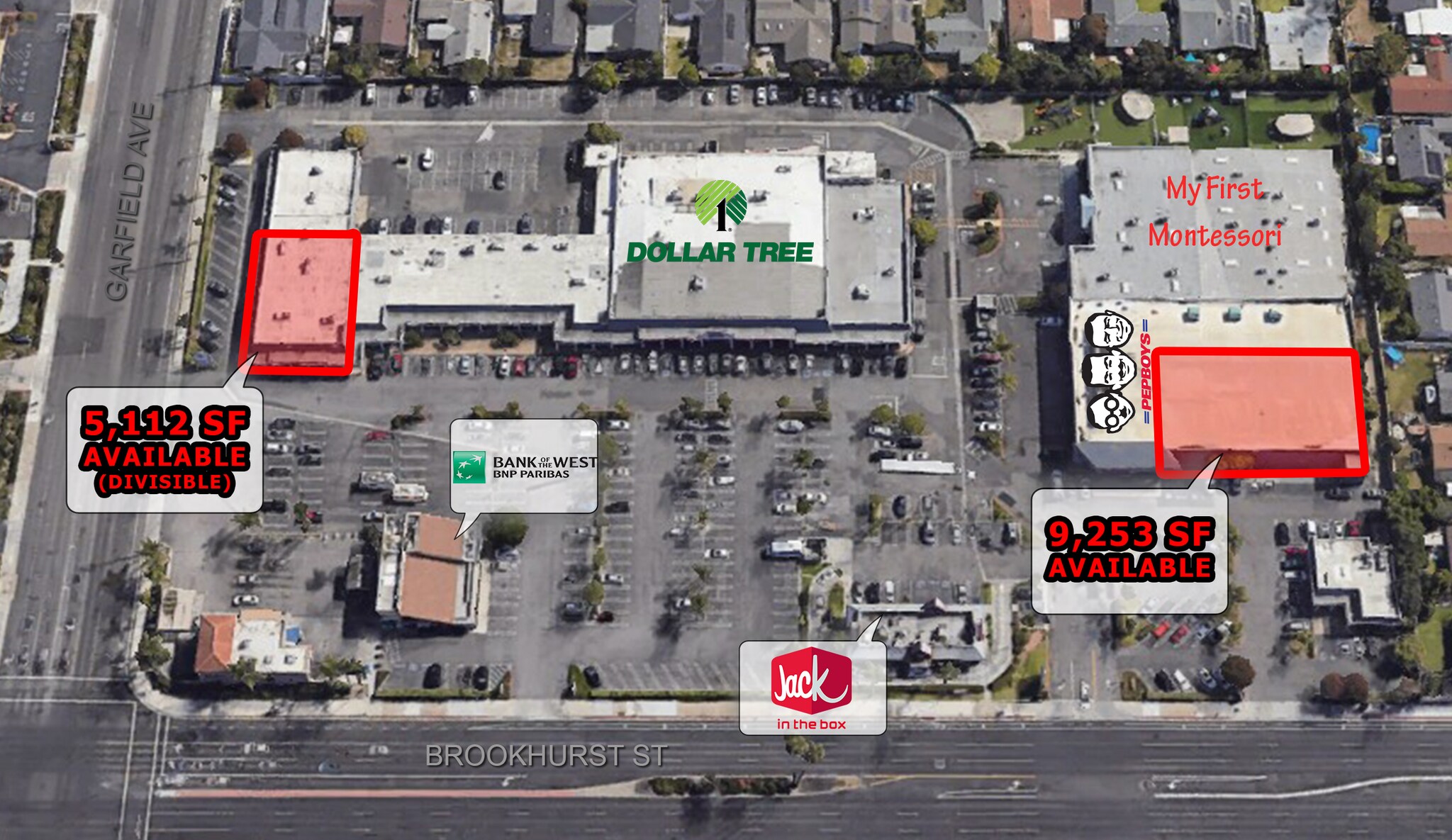 19002-19148 Brookhurst St, Huntington Beach, CA for Rent