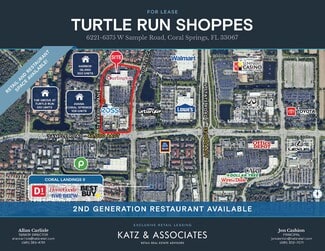 Coral Springs, FL Retail - 6221-6373 W Sample Rd Coral Springs, FL Retail - 6221-6373 W Sample Rd