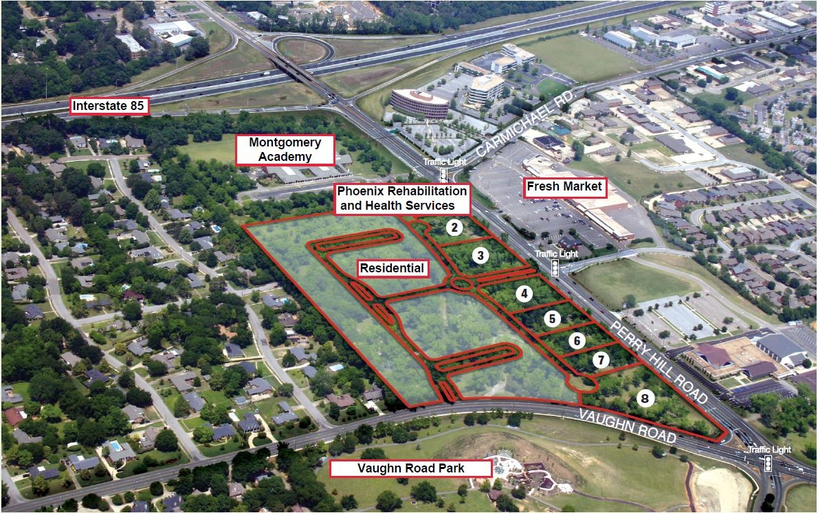 Windsor Hill Park Portfolio Of 7 Lots, Montgomery, AL for Sale