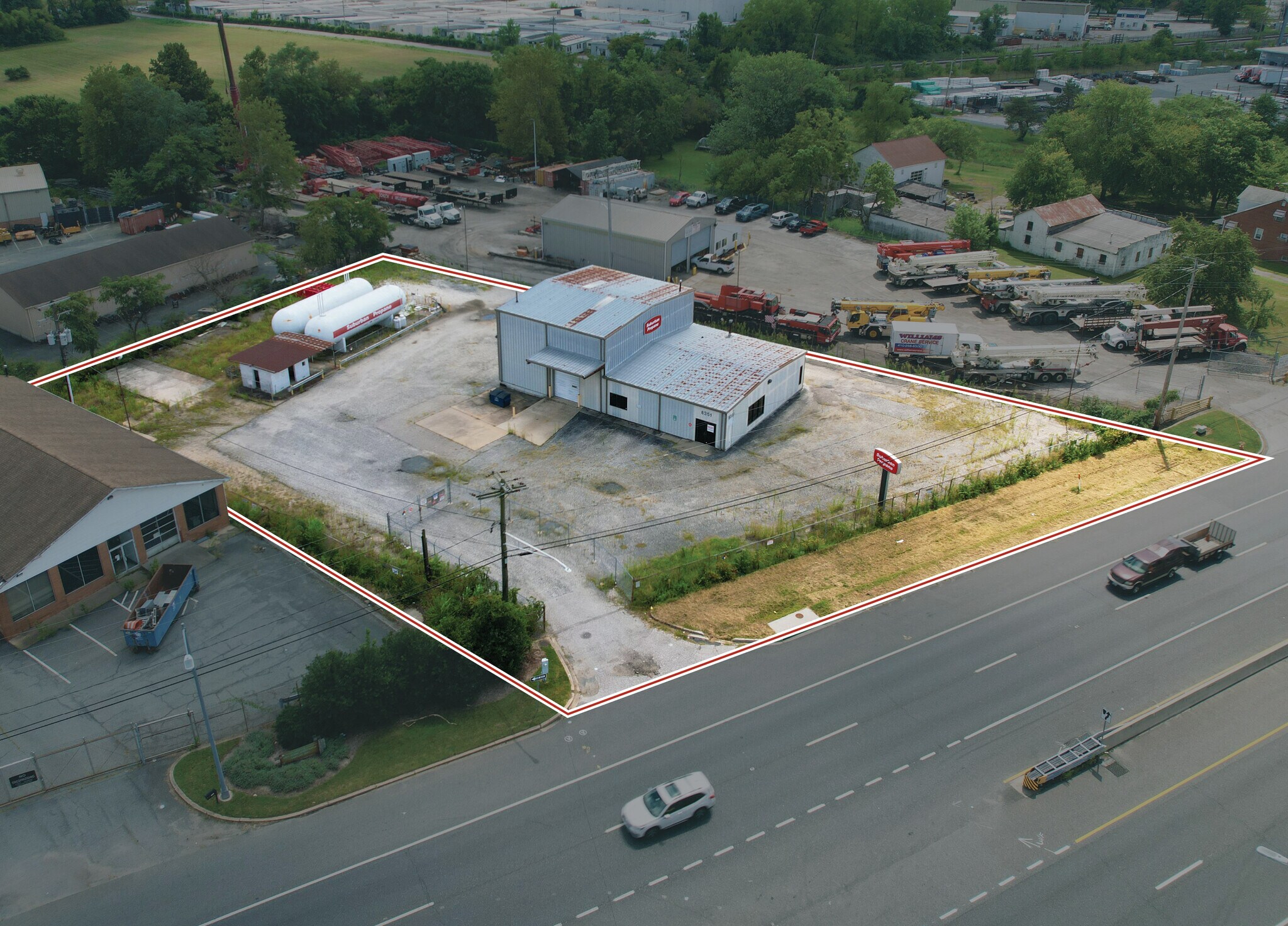 8351 Pulaski Hwy Rosedale, MD 21237 Industrial Property for Lease on