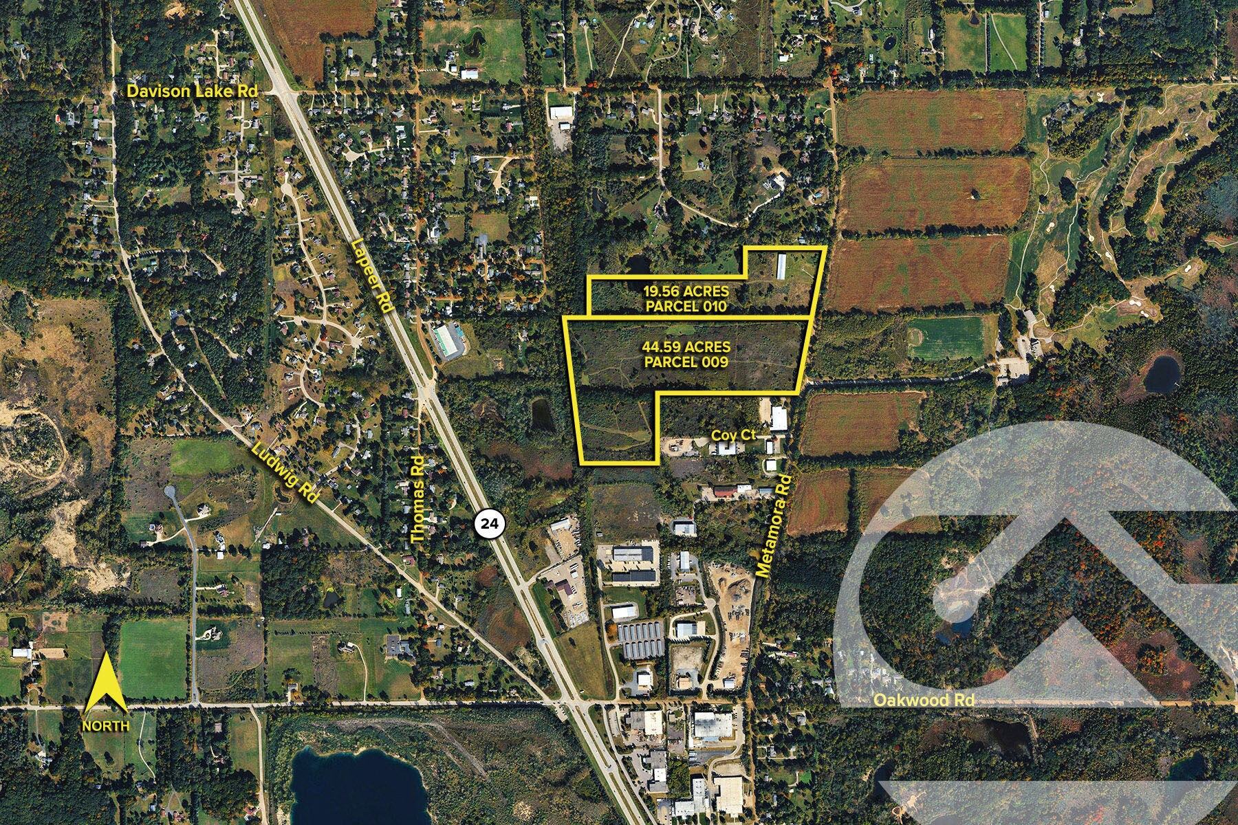 Metamora Rd, Oxford, MI for Sale