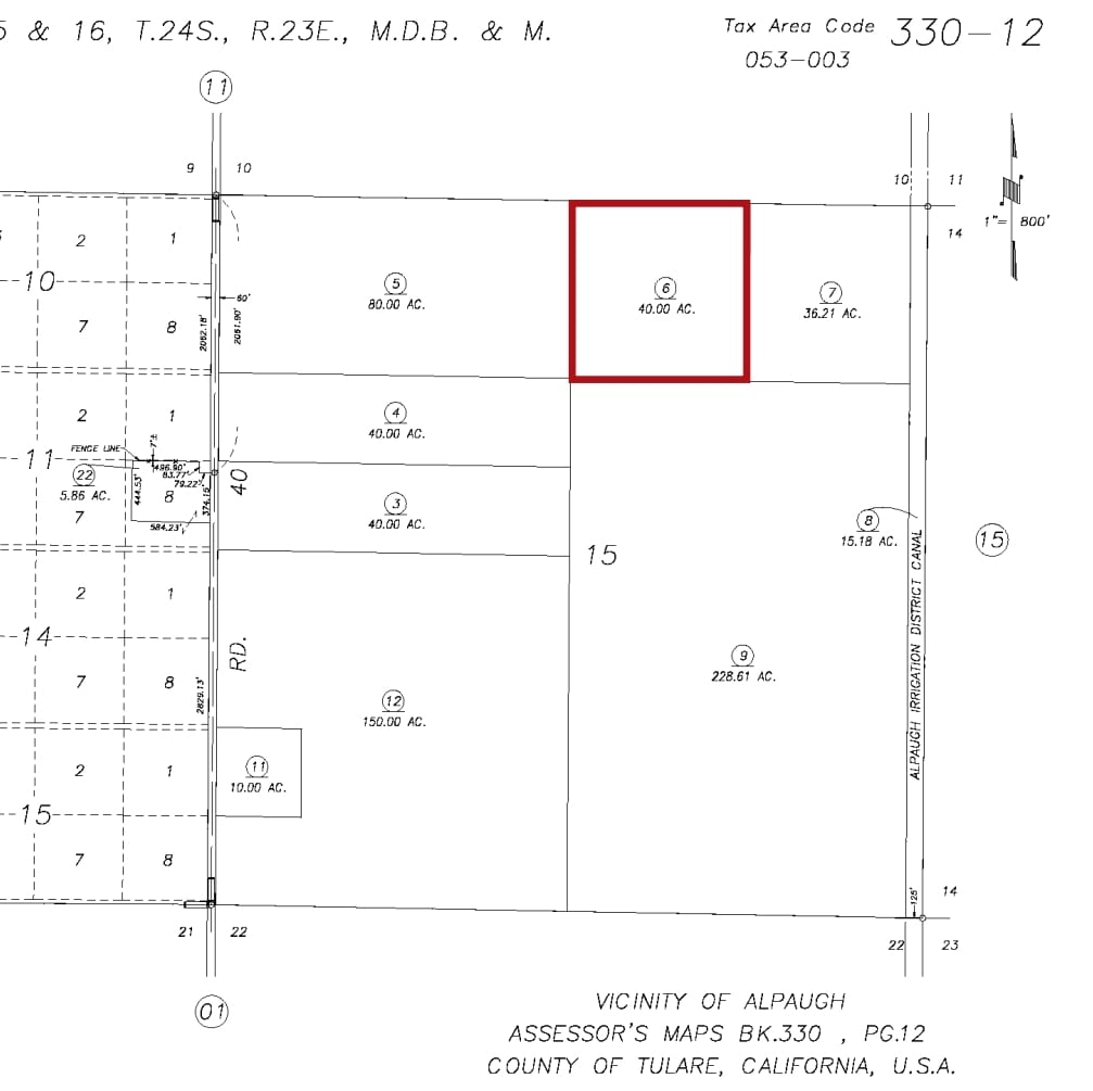 Aplaugh Canal Rd, Alpaugh, CA for Sale