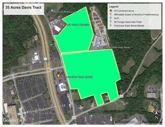 Fredericksburg, VA Commercial Land - 50 Fleet Rd