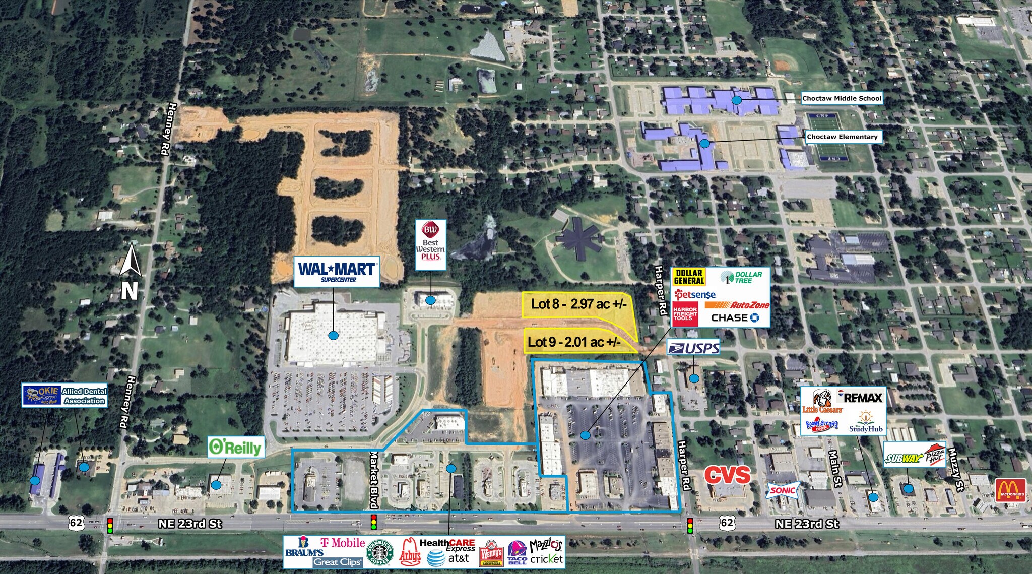 2655 Lane Ross Blvd, Choctaw, OK for Sale