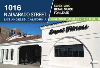 Los Angeles, CA Office/Retail - 1016 N Alvarado St