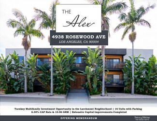 Los Angeles, CA Apartments - 4938 Rosewood Ave