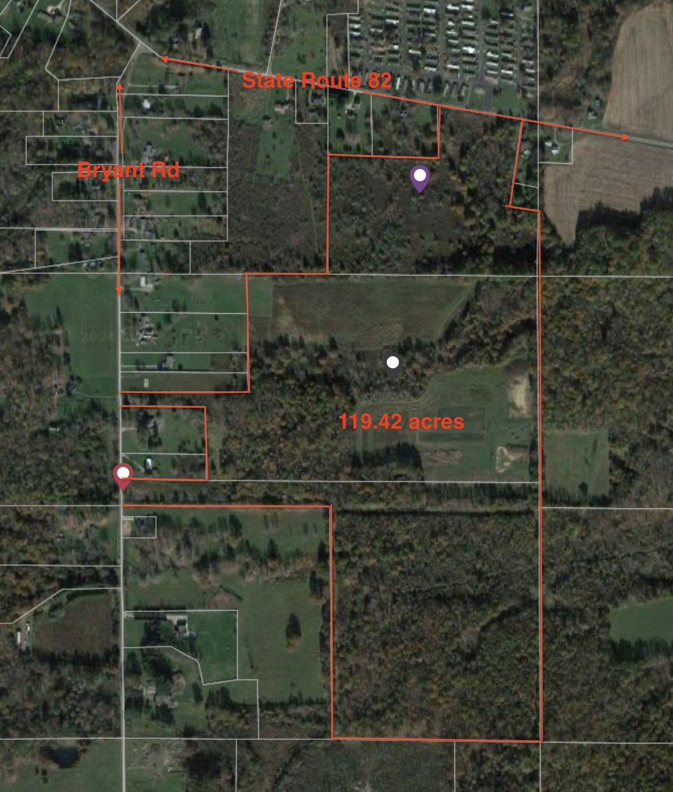 Bryant & SR 82 rd, Garrettsville, OH for Sale