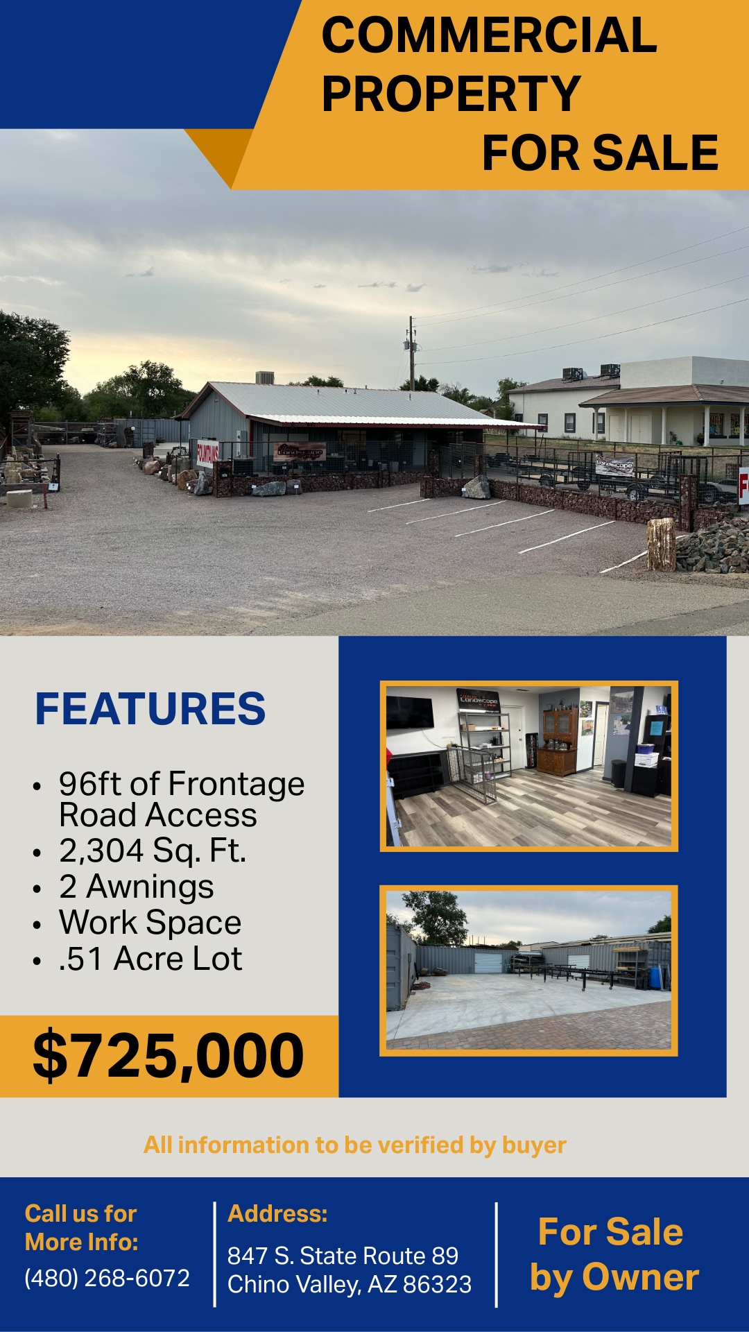 847 S Hwy 89, Chino Valley, AZ for Sale