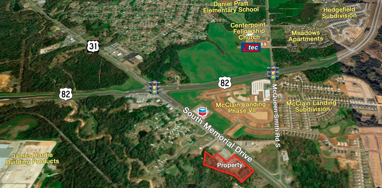 S Memorial Dr, Prattville, AL for Sale
