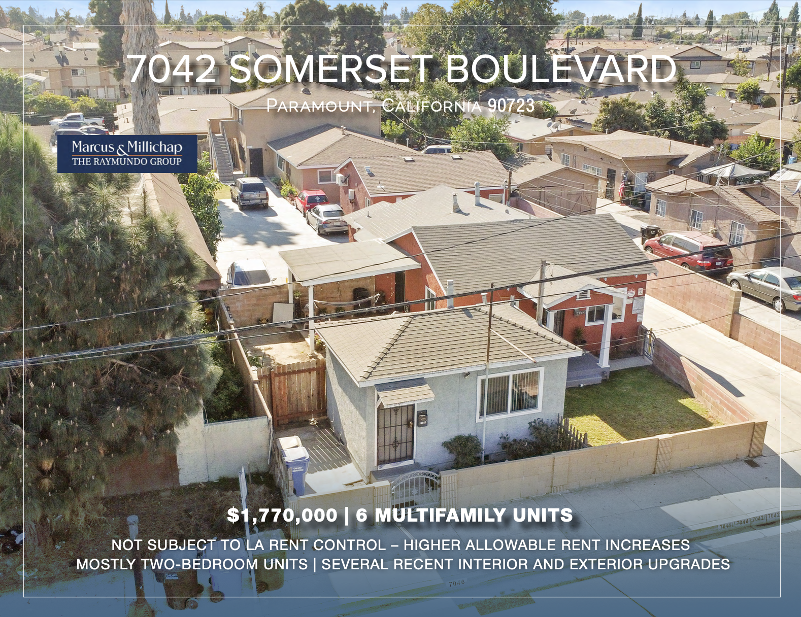 7042 Somerset Blvd, Paramount, CA for Sale