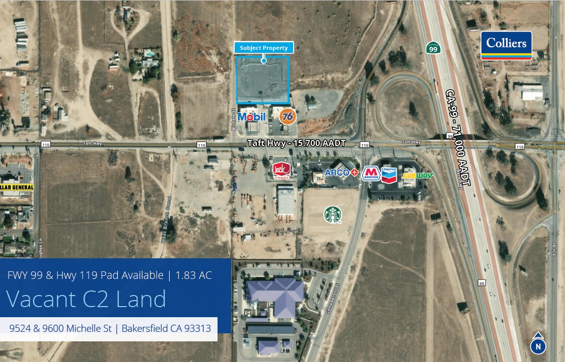 Taft Hwy, Bakersfield, CA for Sale