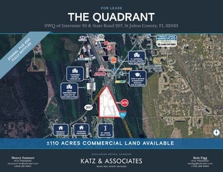 Elkton, FL Commercial Land - SWQ of Interstate 95 & State Road 207 Elkton, FL Commercial Land - SWQ of Interstate 95 & State Road 207