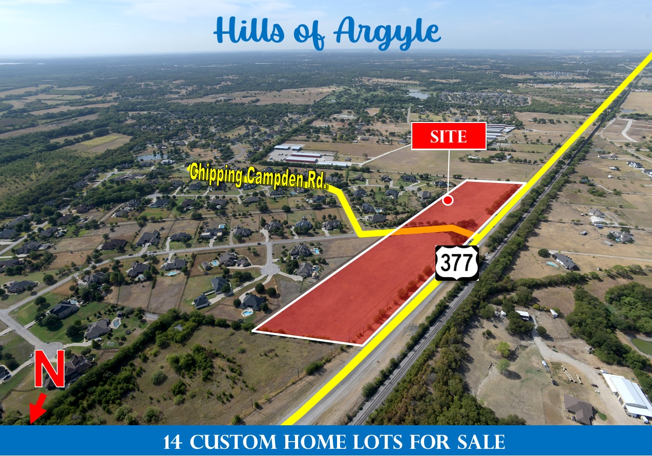 Highway 377 & Chipping Campden Rd, Argyle, TX for Sale