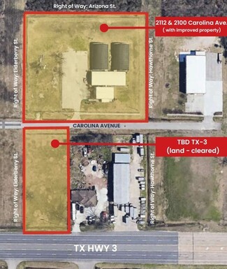 League City, TX Warehouse - 2100 & 2112 Carolina Ave