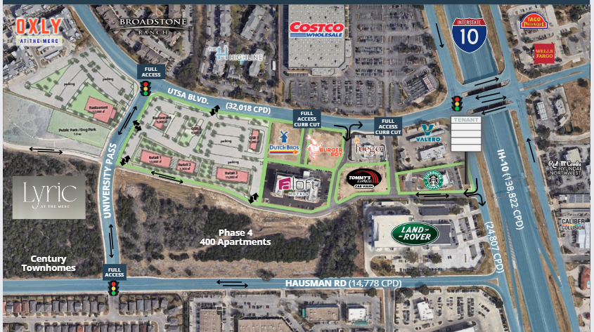 UTSA Boulevard & IH-10, San Antonio, TX for Rent