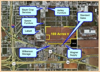 Lubbock, TX Industrial Land - MLK & 58th St