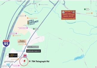 Stafford, VA Commercial Land - 794 Telegraph Rd Stafford, VA Commercial Land - 794 Telegraph Rd