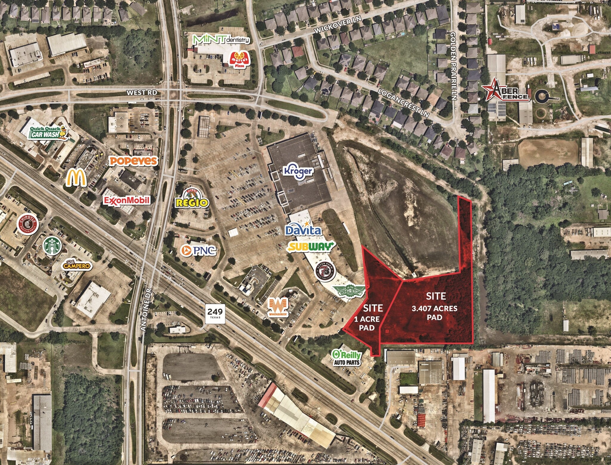 249 N Sam Houston Pky E, Houston, TX for Sale