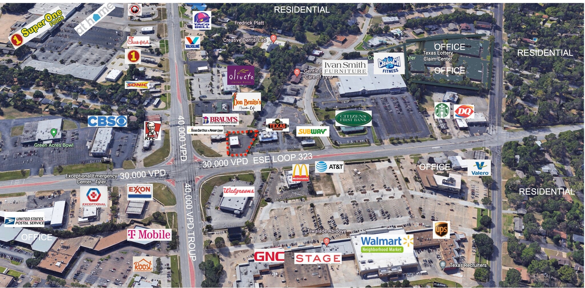 2119 E Southeast Loop 323, Tyler, TX for Rent