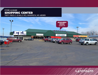 Warren, MI Retail - 11817-11825 E Eight Mile Rd