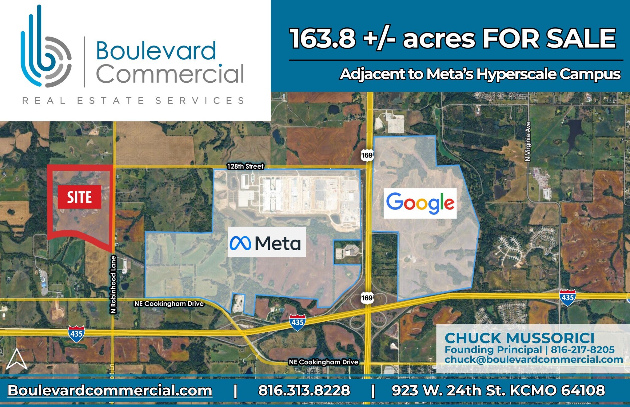 128th Street & N Robinson Lane, Kansas City, MO for Sale