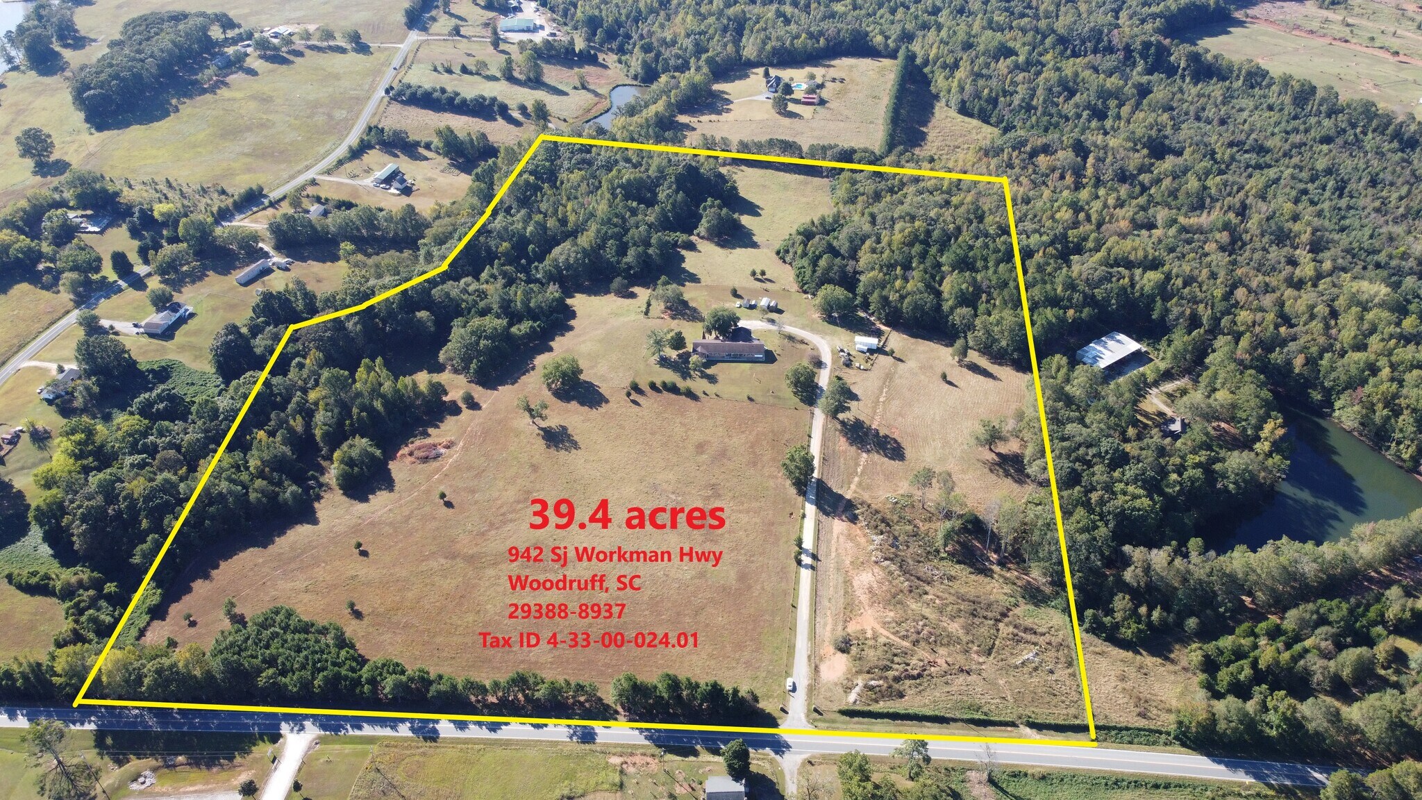 942 Sj Workman Hwy, Woodruff, SC for Sale