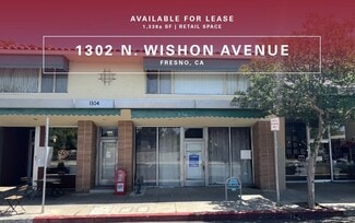 Fresno, CA Retail - 1302 N Wishon Ave Fresno, CA Retail - 1302 N Wishon Ave