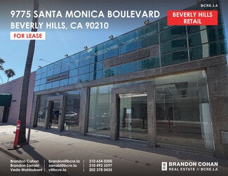 Beverly Hills, CA Retail - 9775 Santa Monica Blvd