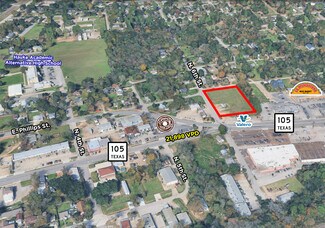Conroe, TX Commercial Land - 416 N 6th St