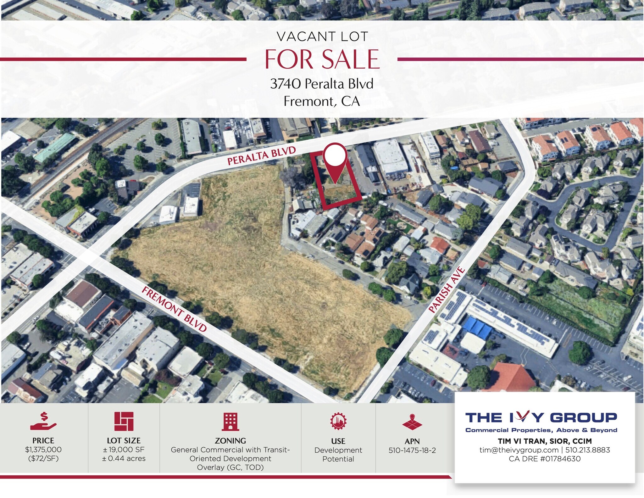 3740 Peralta Blvd, Fremont, CA for Sale