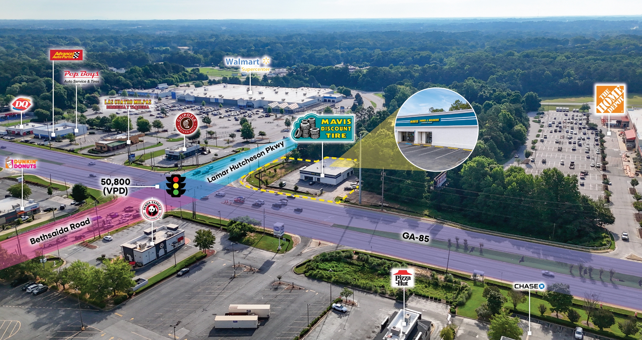 7110 Highway 85, Riverdale, GA for Sale